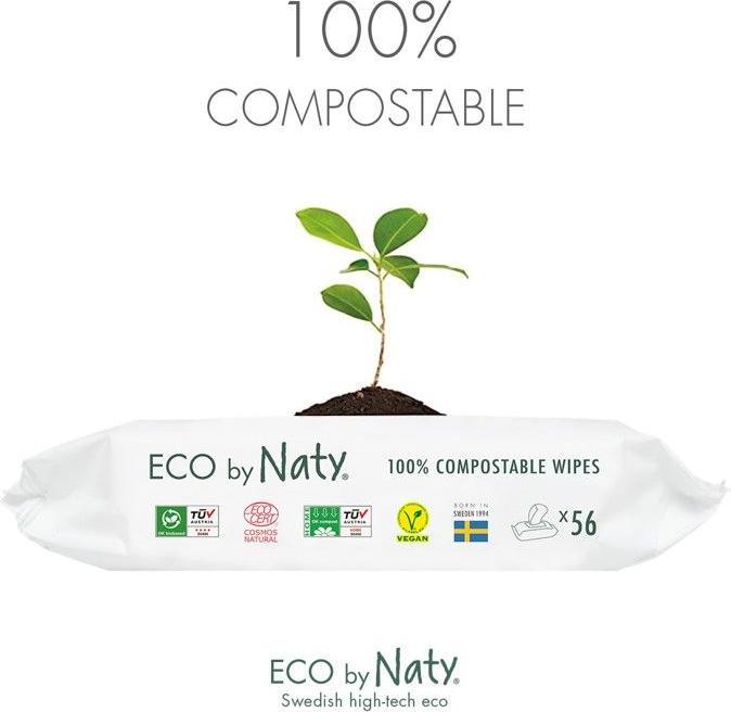 Produktbild Naty Sensitive wipes (56 Stück)