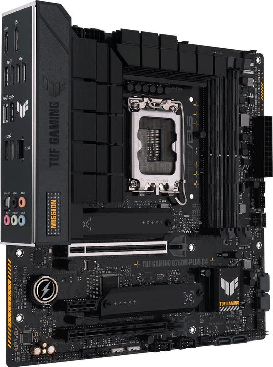 Actual product image ASUS TUF GAMING B760M-PLUS D4 (LGA 1700, Intel B760, mATX)