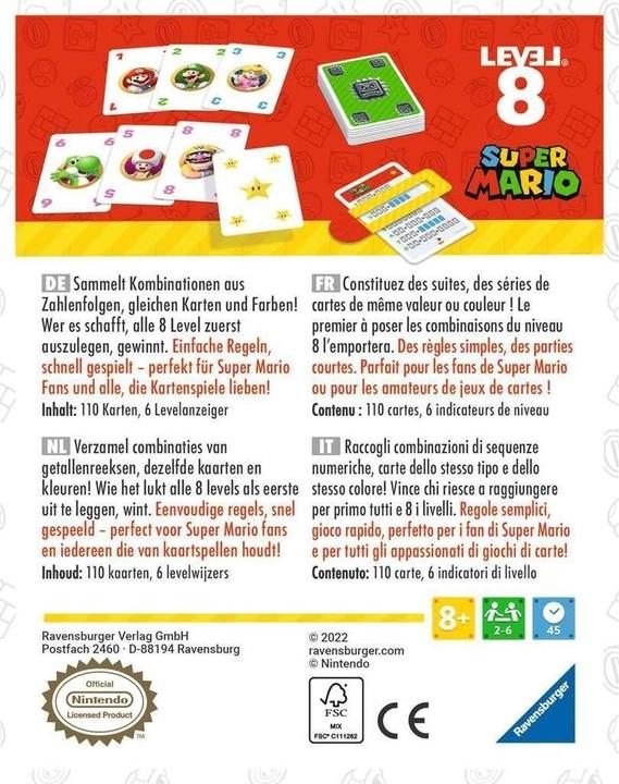 Produktbild Ravensburger Super Mario Level 8 (Deutsch, Französisch, Italienisch, Niederländisch)