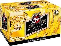 Immagine prodotto Miller Brewing Miller Genuine Draft Beer Case 24 x 330 ml / 4.7 % USA (24 x 33 cl)