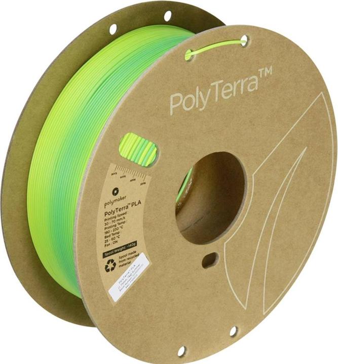 Polymaker Polyterra PLA (1,75 mm, 1 kg) (PLA, 1.75 mm, 1000 g, Veelkleurig)