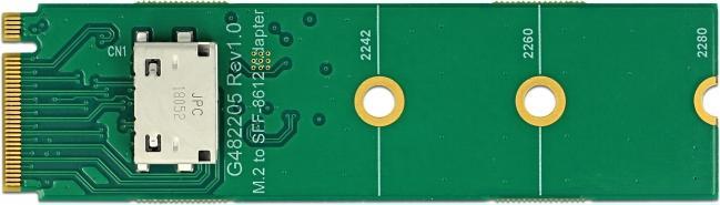 Image du produit Delock Convertisseur M.2 - OCuLink SFF-8612