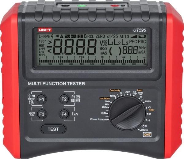 Actual product image Uni-T Multifunction Meter For Electrical Installations Ut-595