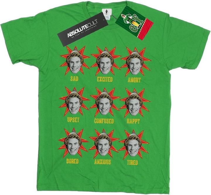 Immagine prodotto Elf Buddy Moods Maglietta Ragazzi (140, 146)