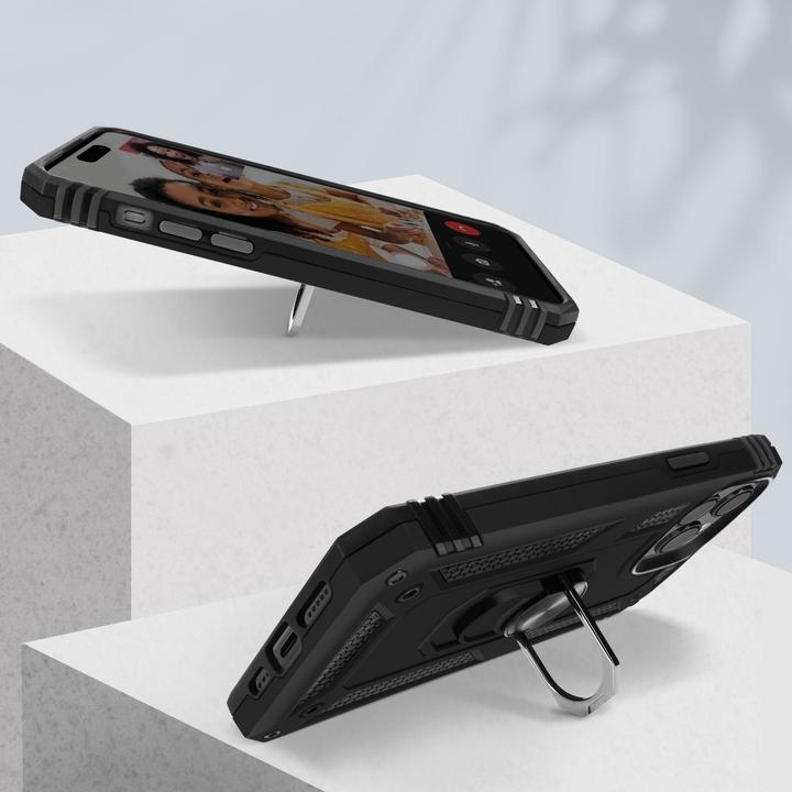 Produktbild Avizar Stossfeste Handyhülle mit Ring Series (Apple iPhone 15 Pro Max)