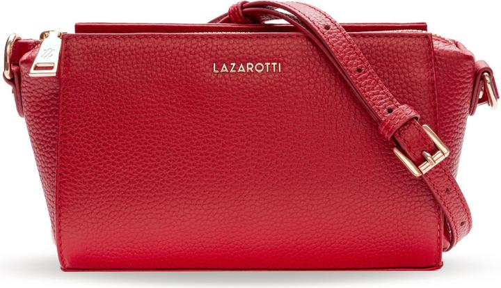 Lazarotti Bologna Leather Umhängetasche Leder 20 cm