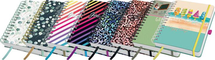 Produktbild Sigel Spiralbuch JOLIE Flair (168 x 215 mm, Gepunktet, Harter Einband)