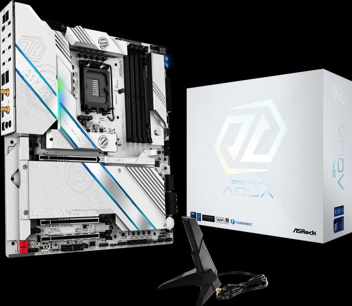 Immagine prodotto AsRock Z890 Taichi AQUA Intel DDR5 S1851 (LGA 1851, Intel Z890, E-ATX)