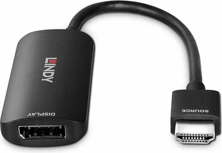 Image du produit Lindy Convertisseur HDMI 4K60 vers DisplayPort 1.2 Pour connecter une source HDMI à un écran DisplayPort (HDMI, 15.70 cm)