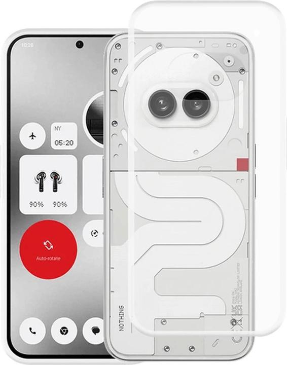 Actual product image Just in Case TPU Back Cover Transparent Nothing Phone (2a) (Nothing Phone (2a))