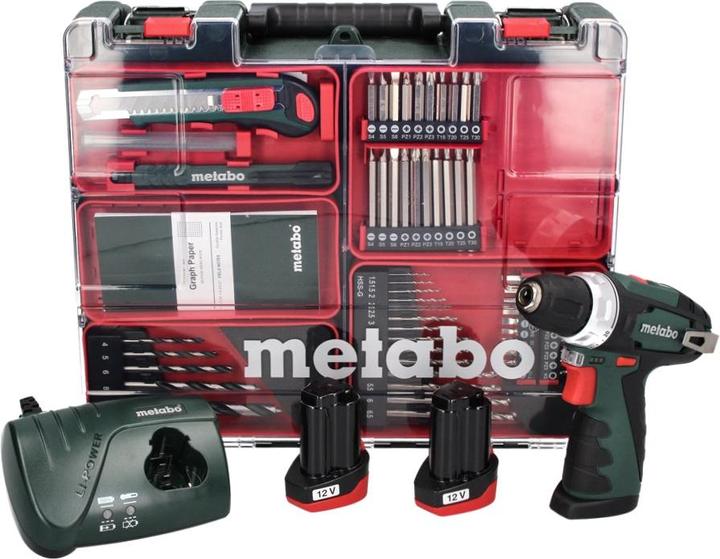 Produktbild Metabo Powermaxx BS Basic Set Akku-Bohrschrauber (Akkubetrieb)