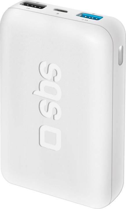 SBS Power Bank Extra Slim mit 10000 mAh Dual Charge (10000 mAh, 37 Wh)