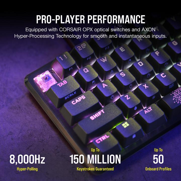 Produktbild Corsair K65 Pro Mini (DE, Kabelgebunden)