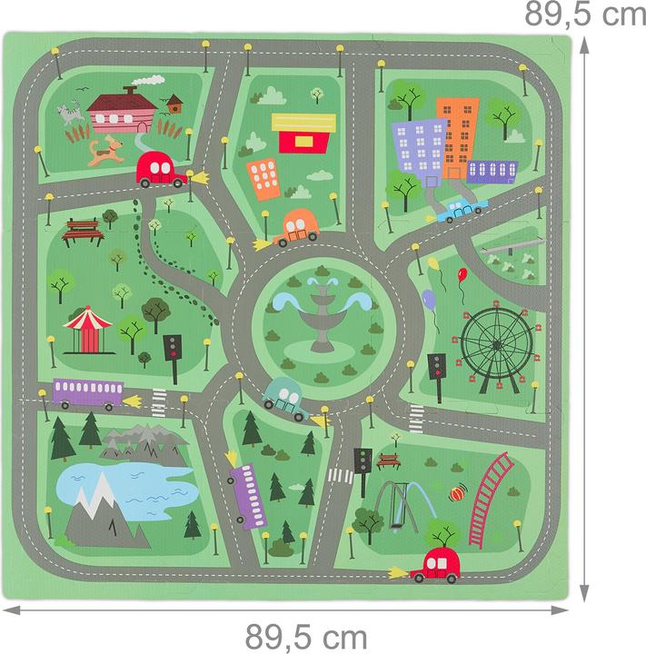 Actual product image Relaxdays 21-piece play mat