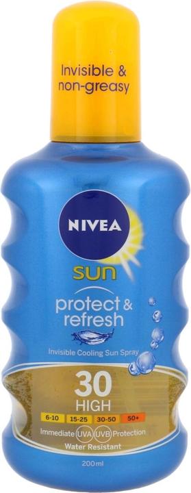 Produktbild NIVEA Sun Protect & Refresh (Sonnenspray, SPF 30, 200 ml, 150 g)