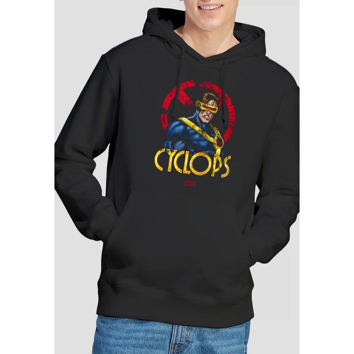 Immagine prodotto X-Men Felpa con Cappuccio Ciclope Logo Uomo (S)