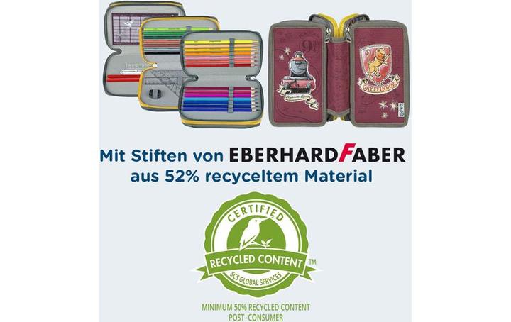 Produktbild Scooli Etui Tripledecker Harry Potter