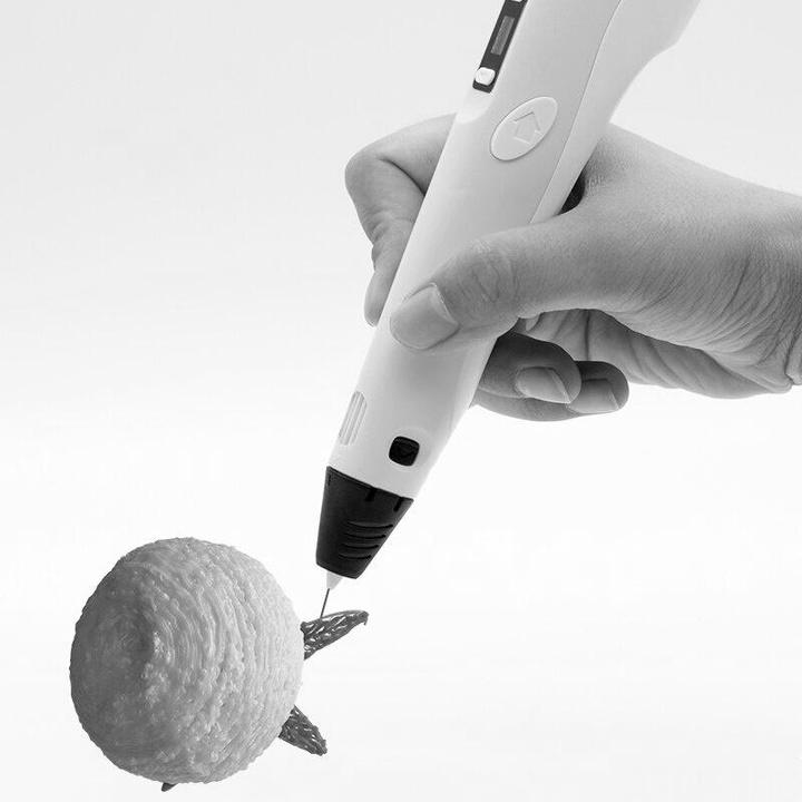 Immagine prodotto Riff Fantasia 3D Penna di stampa per bambini con 1,75 millimetri ABS / PLA AC cavo alimentato in blu (PLA, ABS, 1.75 mm, 120 g, Blu)