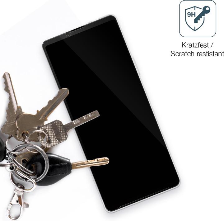 Actual product image Dipos Anti-Shock Screen Protector Clear (1 Piece, Sony Xperia 10 VI)