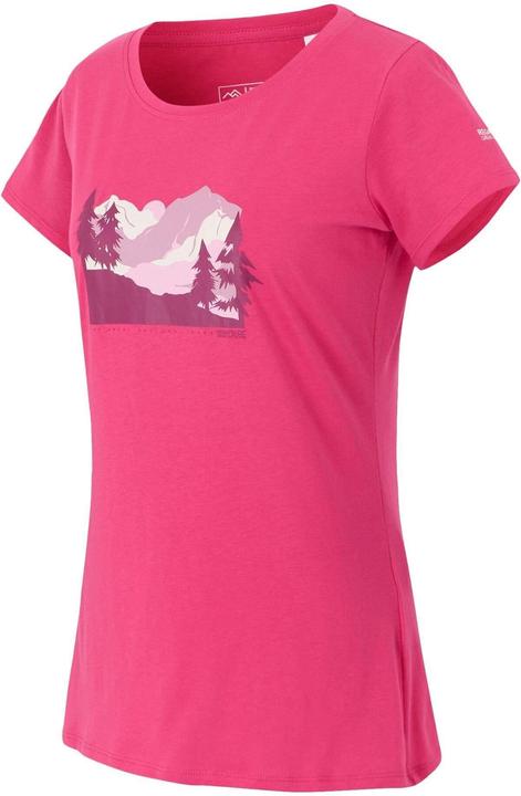 Actual product image Regatta Womens/Ladies Breezed V Pine Tree T-Shirt (34 D)