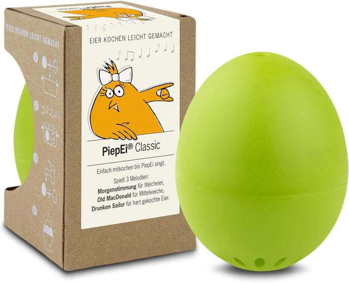 Produktbild PiepEi Singende Eieruhr Classic hellgrün (EU-Stecker)