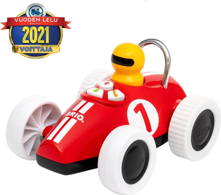 Actual product image Brio Play Learn Race Car