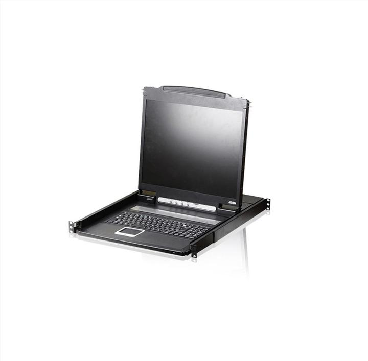 Aten CL1000N Console KVM, LCD, VGA, PS/2-USB, clavier F