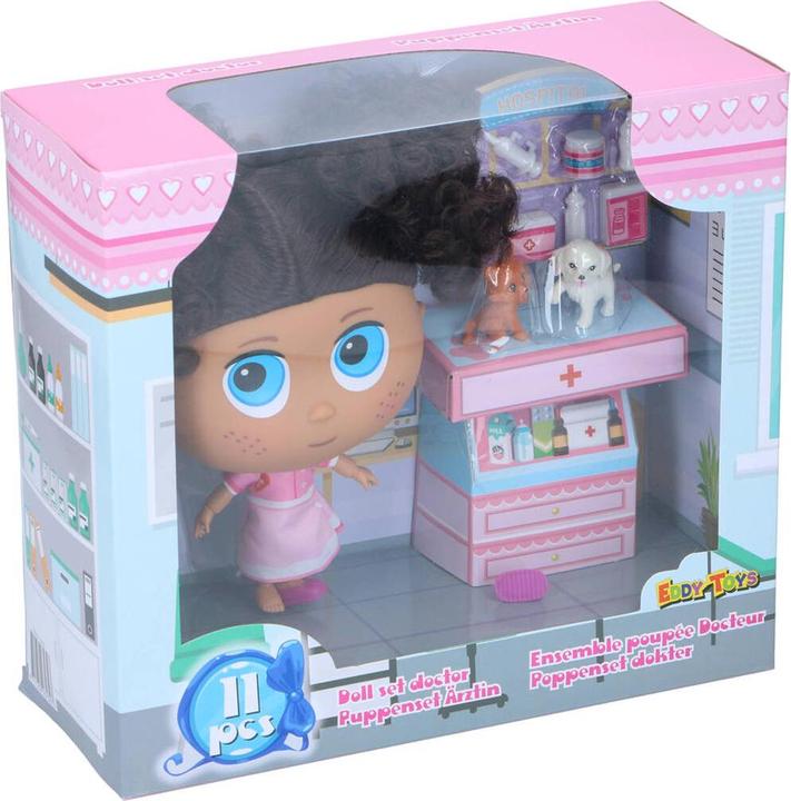 Image du produit Eddy Toys Set de poupée docteur 20x11x19cm PP