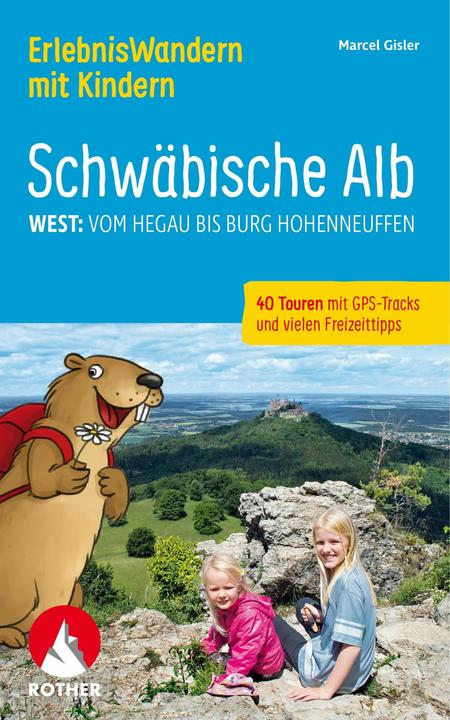 Actual product image Erlebniswandern mit Kindern Schwäbische Alb West (German, Marcel Gisler, 2023)