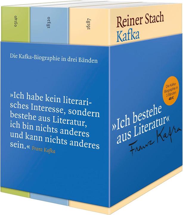 Actual product image Die Kafka-Biographie in drei Bänden (German, Pure sting, 2023)