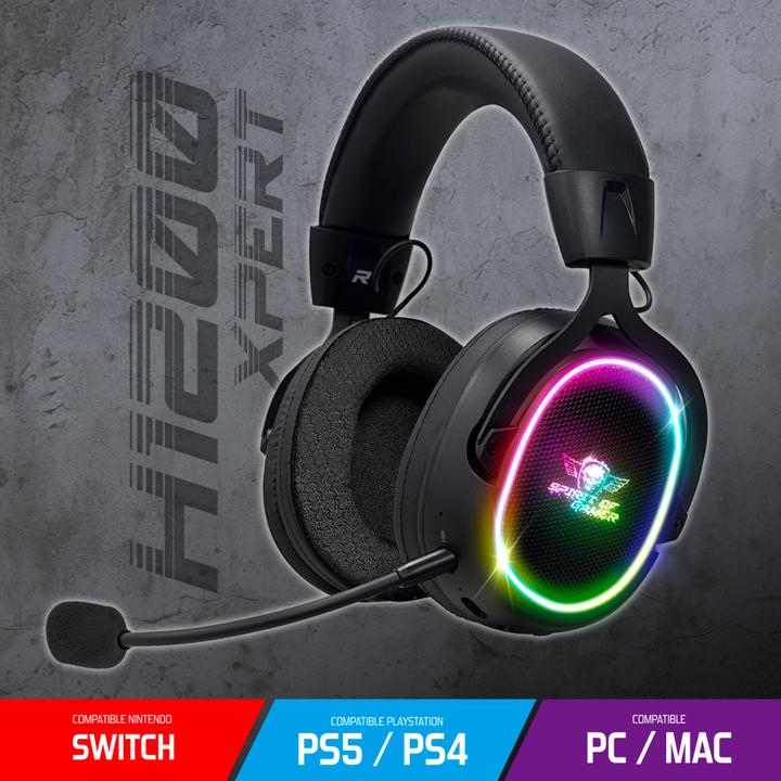 Actual product image Spirit Of Gamer SOG XPERT H1200 - Headset Kabelloses, FÃ¼r Konsolen und PC (Wireless)