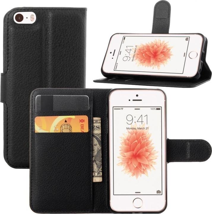 Image du produit Screenguard Apple iPhone 5/5S/SE Étui en cuir Leather Guard (Apple iPhone 5, Apple iPhone 5s)