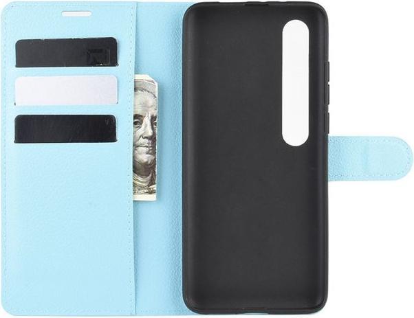 Actual product image MU Classic Litchi Leather Bookcover Series (Xiaomi Mi 10i, Mi 10 Pro)