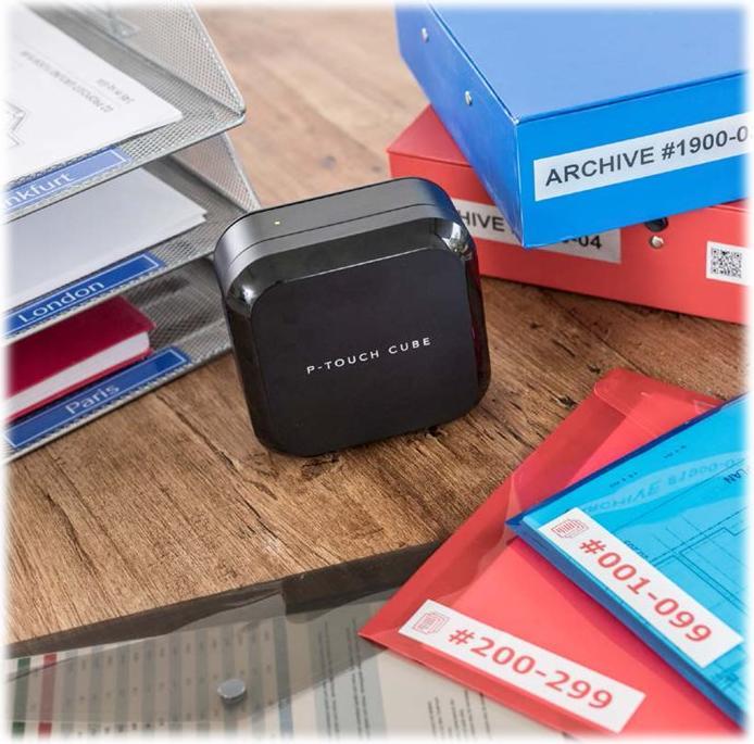 Actual product image Brother P-Touch Cube Plus PT-P710BT