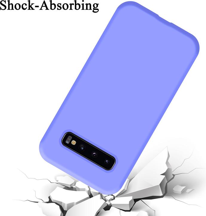 Actual product image Cadorabo TPU Liquid Silicone Case Cover (Samsung Galaxy S10 5G)