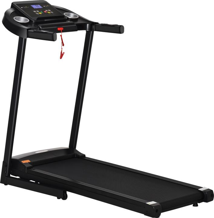 Produktbild Homcom Laufband Training für Zuhause, Tassenhalterungen und Handyhalter