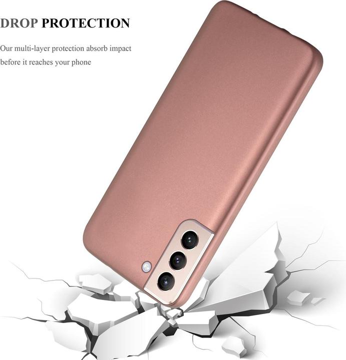 Produktbild Cadorabo TPU Matt Metallic Cover (Samsung Galaxy S21+)