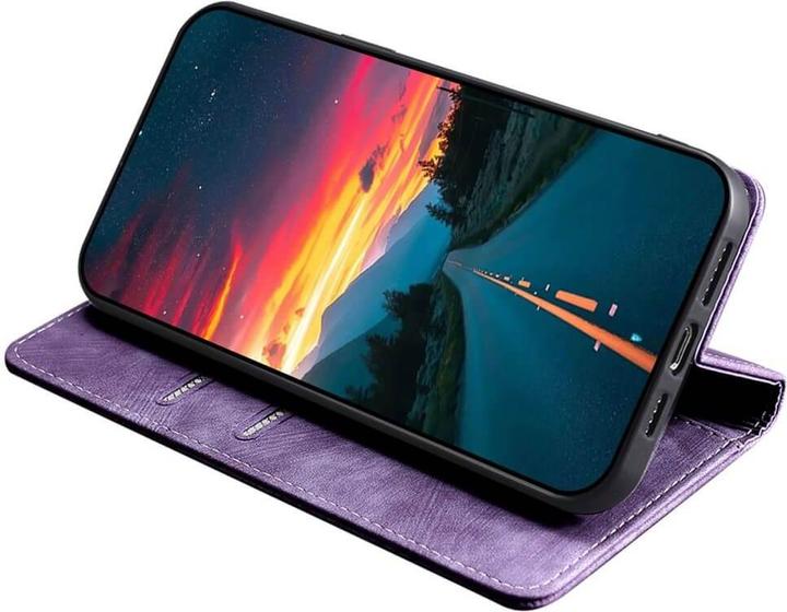 Produktbild Cover-Discount iPhone 15 Pro Max - Hülle mit RFID Blocker violett (Apple iPhone 15 Pro Max)