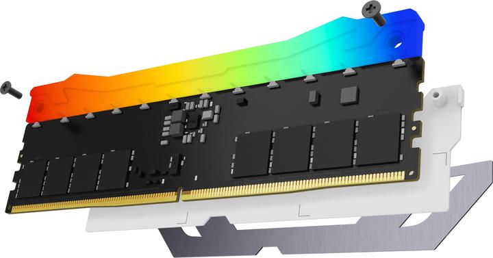 Produktbild Kingston Technology FURY Renegade RGB, 24 GB, 1 x 24 GB, DDR5, 288-pin DIMM (1 x 24GB, 8400 MHz, DDR5-RAM, DIMM)