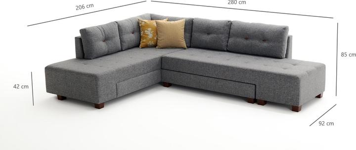 Actual product image Atelier del Sofa Cali (Corner sofa)