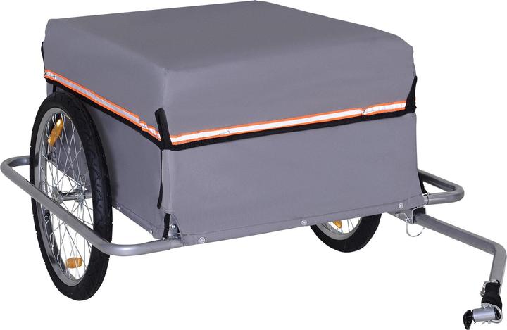 Actual product image Homcom Transport trailer including trailer coupling