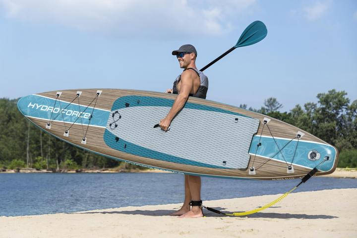 Actual product image Bestway Hydro Force Glider Elite 2-in-1 Inflatable Stand-Up Paddleboard & Kayak Set 3.81 m