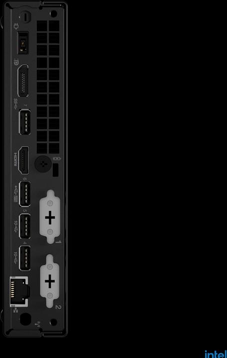 Produktbild Lenovo ThinkCentre M70q Gen 4 (Intel Core i7-13700T, 16 GB, 512 GB, UHD Graphics 770)