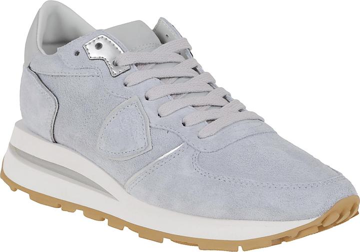 Produktbild Philippe Model sneakers tropez in camoscio colore grigio (41)
