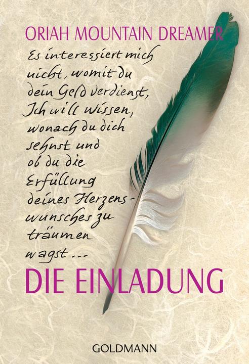 Image du produit Die Einladung (Allemand, Oriah Mountain Dreamer, 2000)