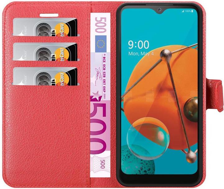 Productafbeelding Cadorabo Boek met kaft met standfunctie (LG KQ51)