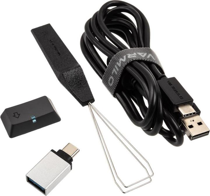 Actual product image Ducky Miya Pro Moonlight (DE, Cable)