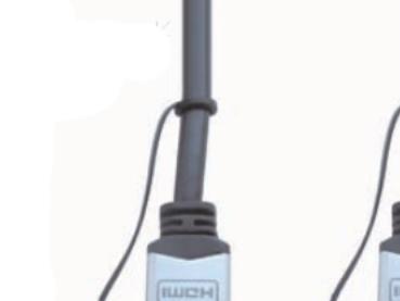 Produktbild E+P HDMI 401/1 1m HDMI HDMI Schwarz HDMI-Kabel (1 m, HDMI)