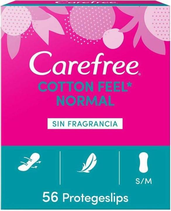 Carefree COTTON protector sin fragancia 56 uds (56 x)