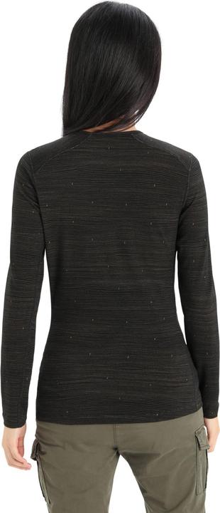 Produktbild Icebreaker Women Oasis LS Crewe Ski Tracks (S)